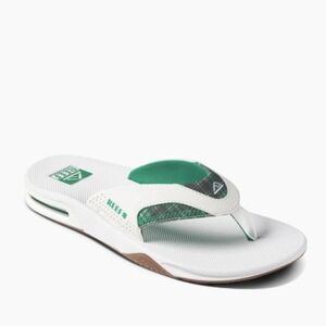 Reef Fanning Flip Flops Sandals 🍀Lucky Green 11